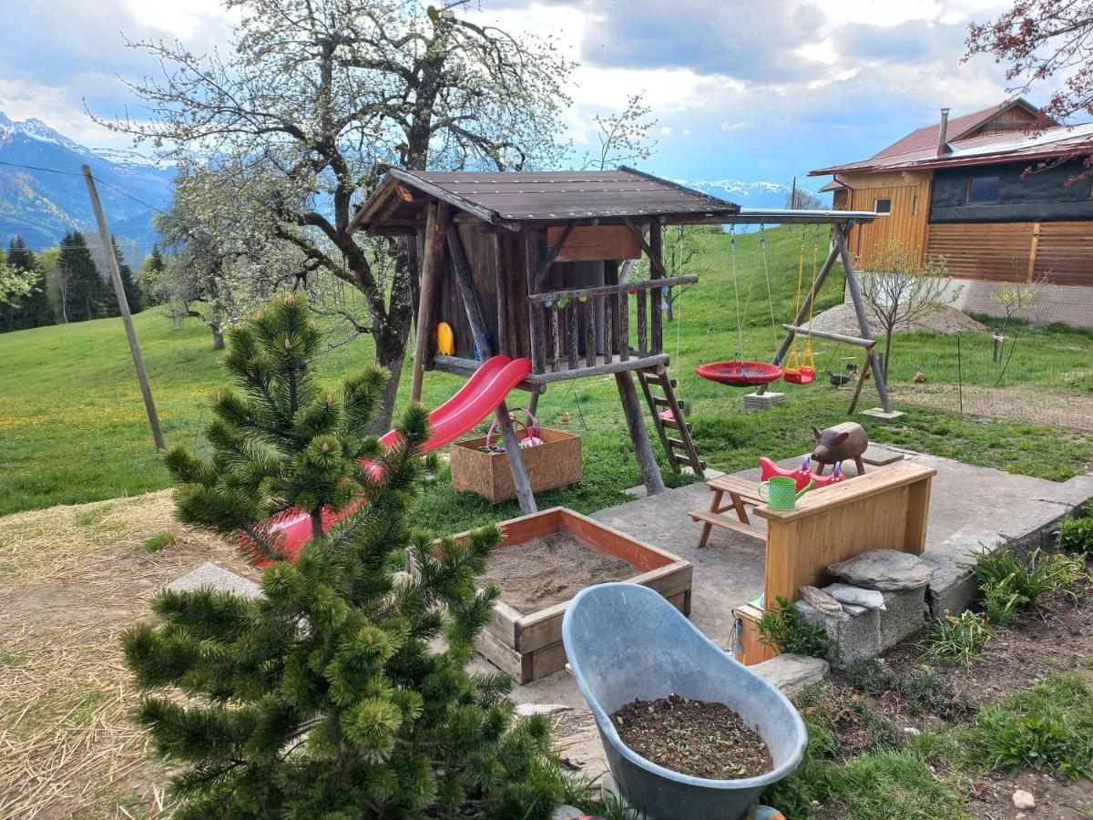 Bergbauernhof Schluder Apartment Hermagor-Pressegger See Bagian luar foto